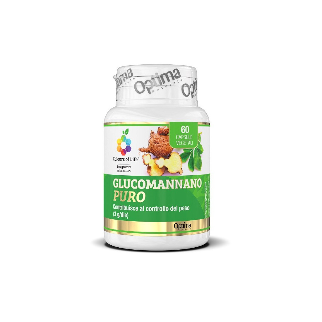GLUCOMANNANO PURO 60CPS