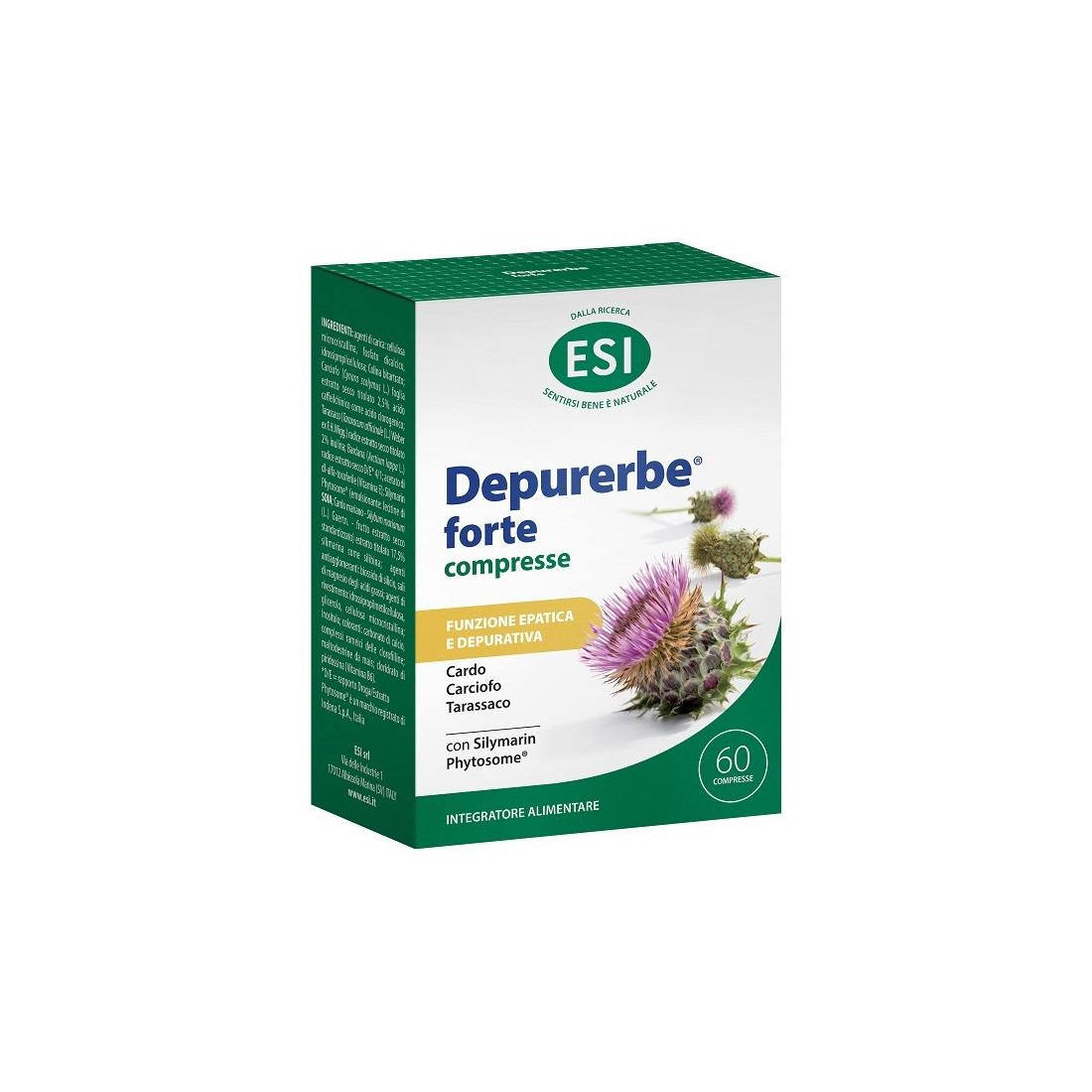 ESI DEPURERBE FORTE 60CPR