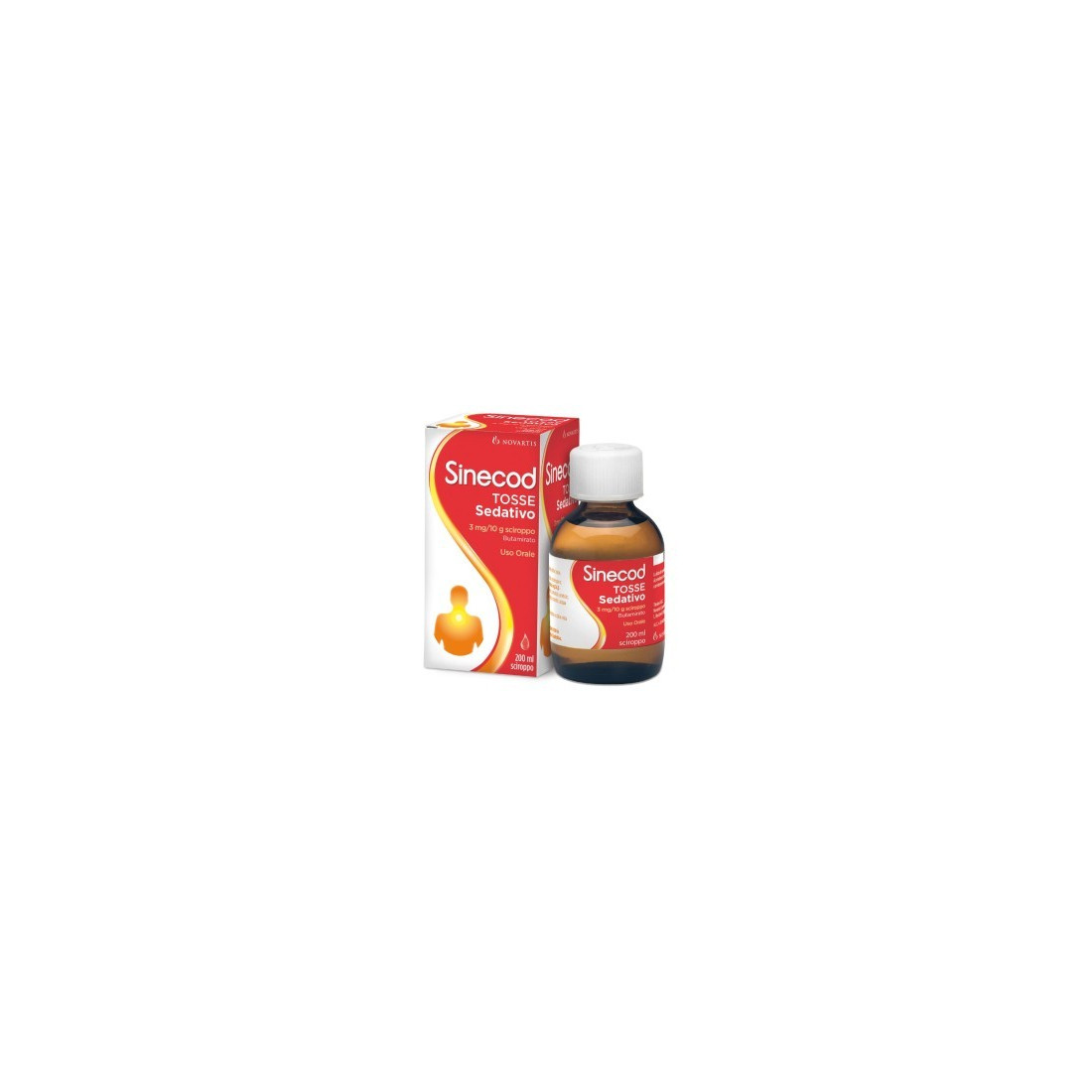 SINECOD TOSSE SEDITIVO 200ML 3MG/10G