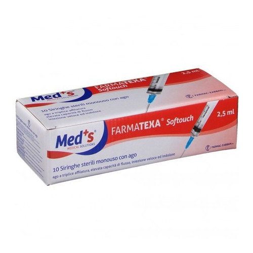 SIRINGA MEDS 2,5ML G2 5/3 10 PEZZI