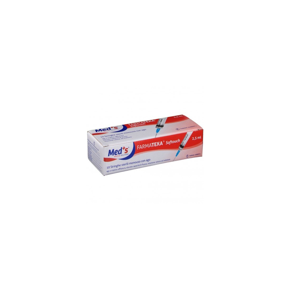 SIRINGA MEDS 2,5ML G2 5/3 10 PEZZI