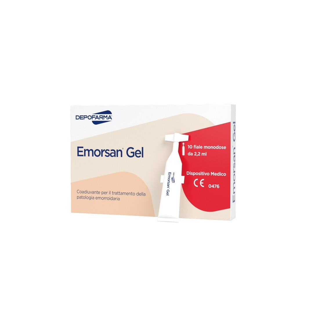 EMORSAN GEL 10F MONODOSE