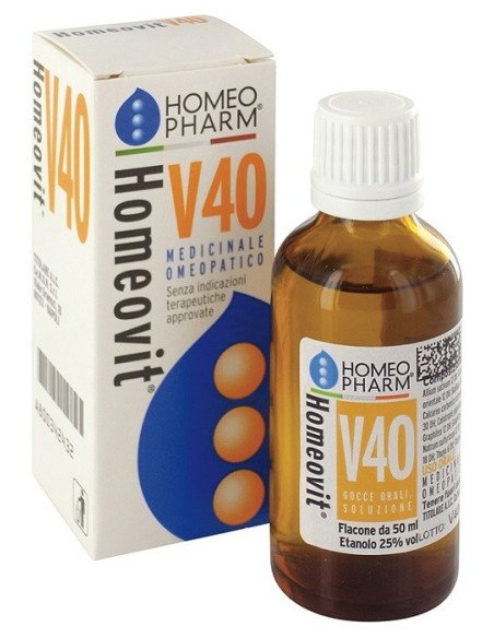 HOMEOVIT V40 GOCCE 50ML