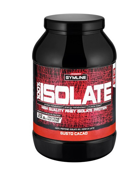 GYMLINE 100% WHEY ISOL CAC900G