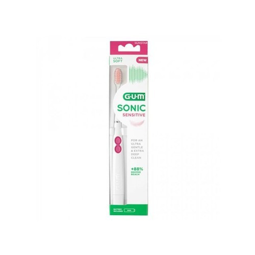 GUM SONIC SENSITIVE SPAZZOLINO A BATTERIA