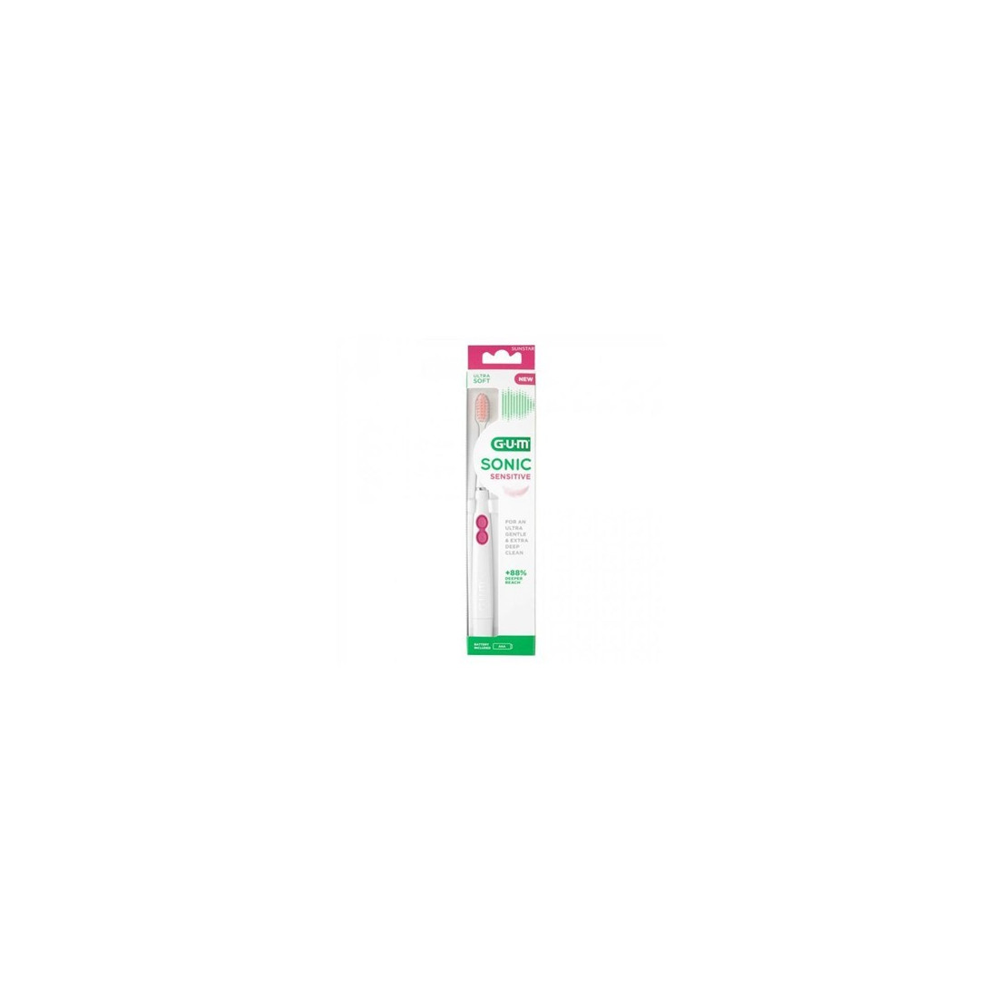 GUM SONIC SENSITIVE SPAZZOLINO A BATTERIA