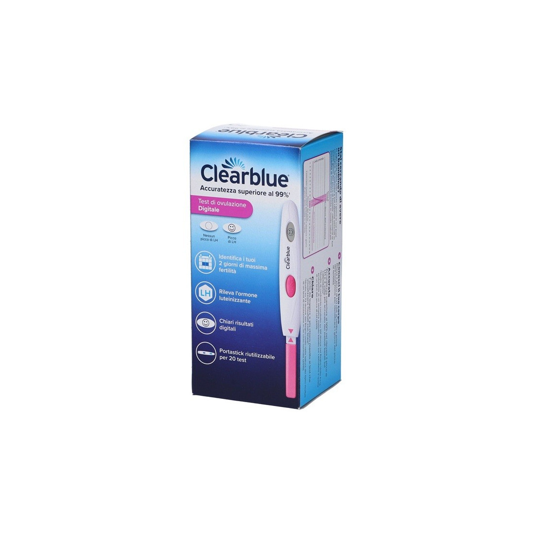CLEARBLUE TEST OVUL BASE 20PZ