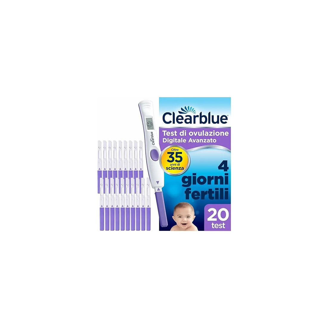 CLEARBLUE TEST OVUL AVANZATO20
