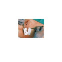 METALLAL DRAIN 6X7CM 50PZ