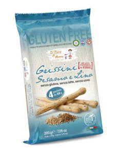 PANE ANNA GRISSINI SESAMO/LINO