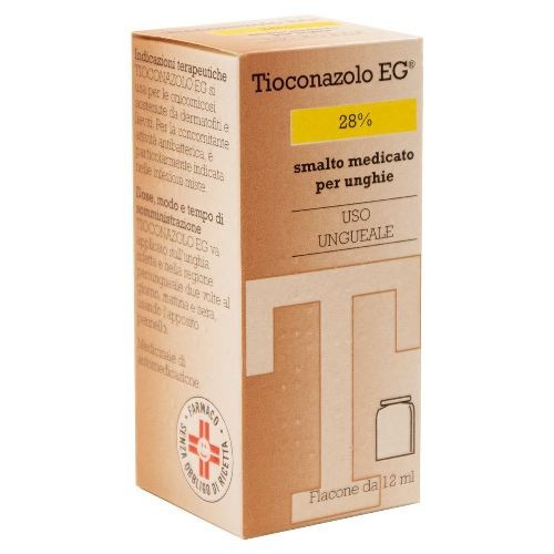 TIOCONAZOLO EG SMALTO MEDICATO UNGHIE 12ML