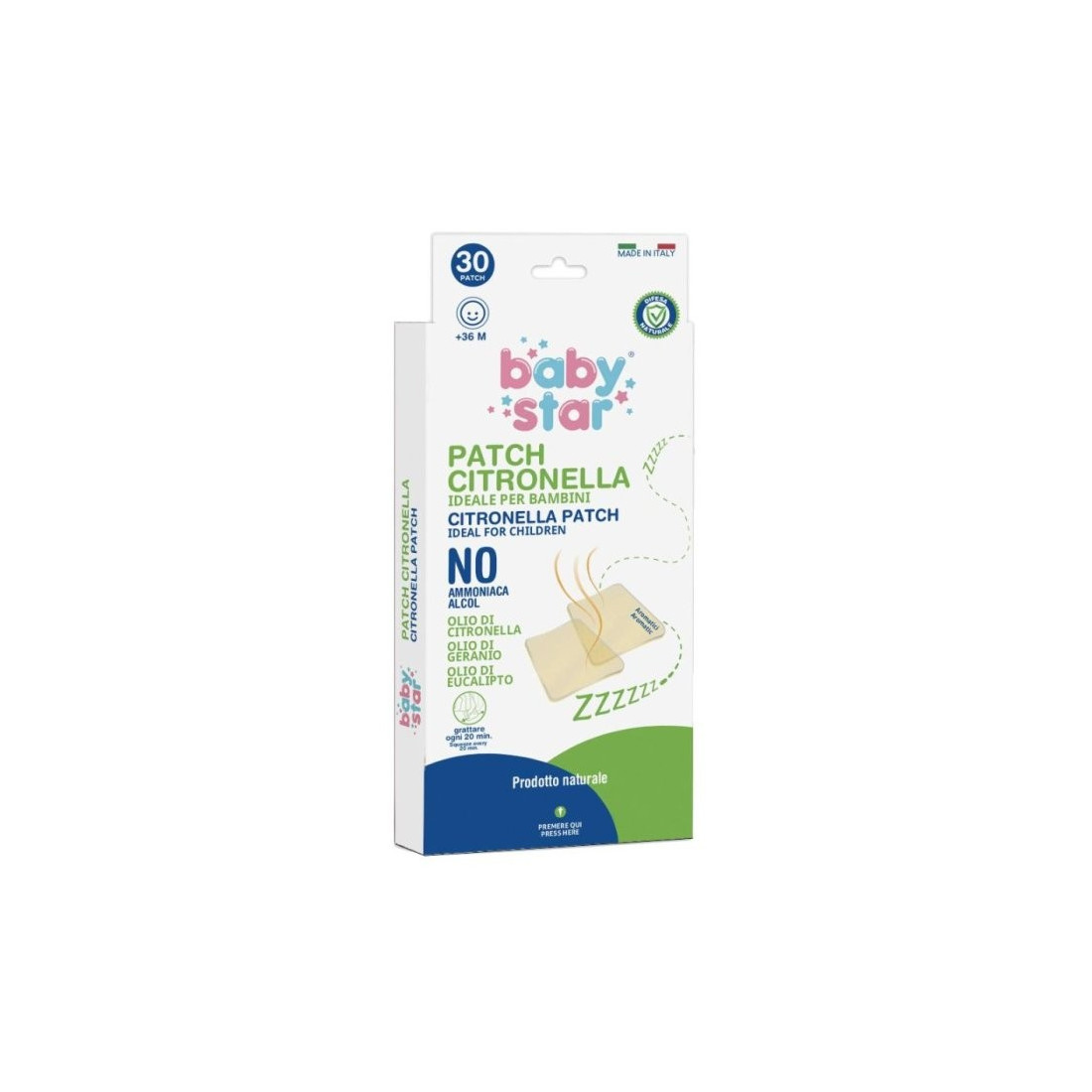 BABYSTAR NAT PATCH LEMONADE