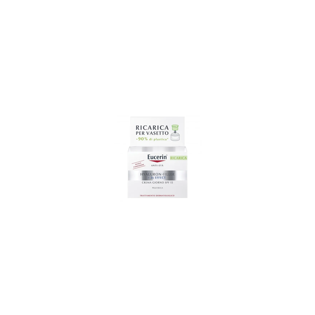 EUCERIN CREMA VISO ANTI AGE HYALURON FILLER GIORNO RICARICA