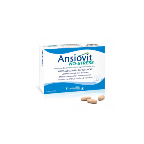 ANSIOVIT NO STRESS PHARMALIFE RESEARCH 30 COMPRESSE