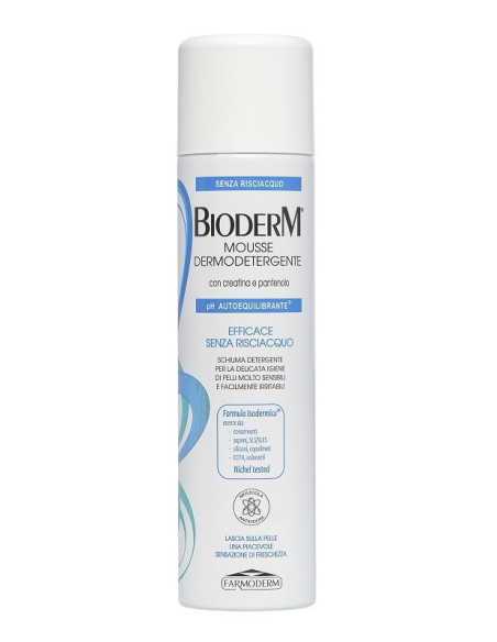 BIODERM MOUSSE DERMODETERGENTE