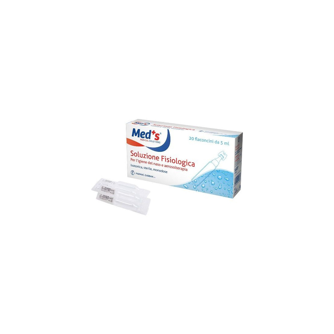 MEDS SOLUZIONE FISIOLOGICA 20FL 5ML