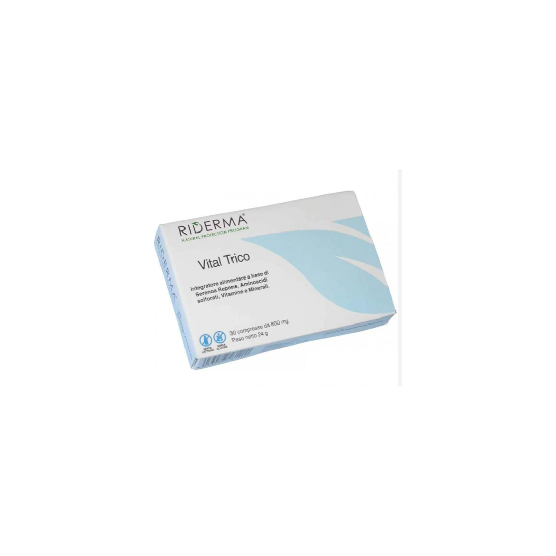 RIDERMA VITAL TRICO 30 CPR