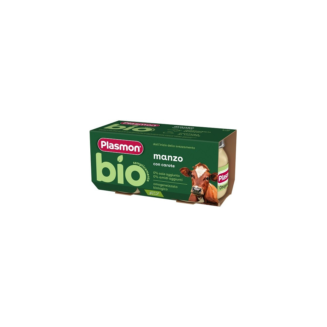 PLASMON BIO OMOG MANZO CAR 2PZ