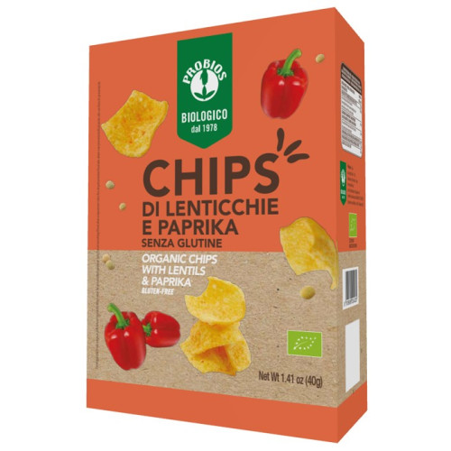 CHIPS OF LENTICCHIE AND PAPRIKA