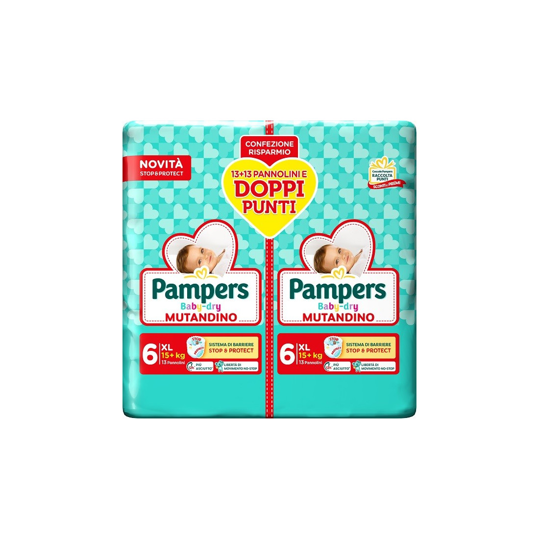 PAMPERS BD MUT XL DUO 26PZ