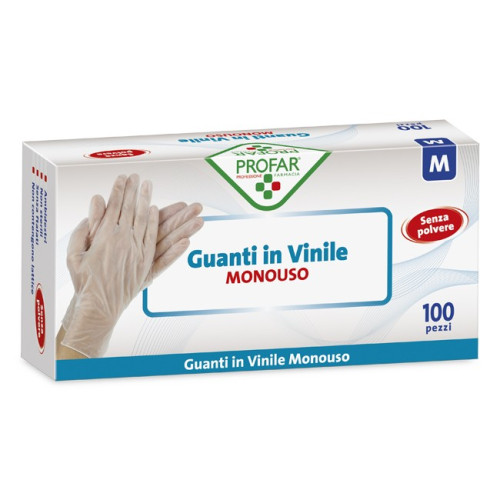 PROFAR VINILE M 100PZ GUANT