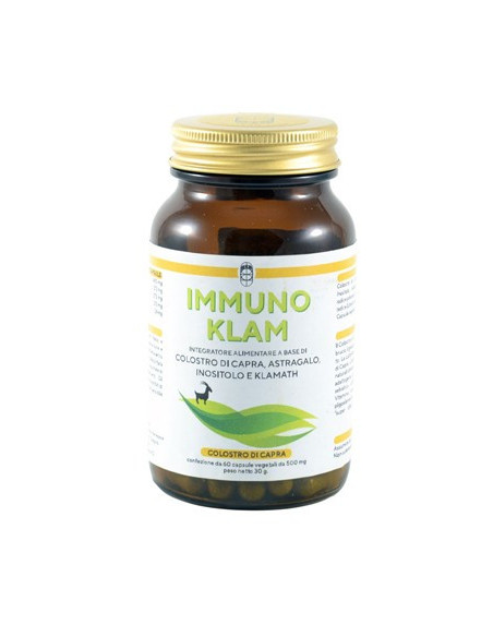 IMMUNO KLAM COLOSTRO CAPR60CPS