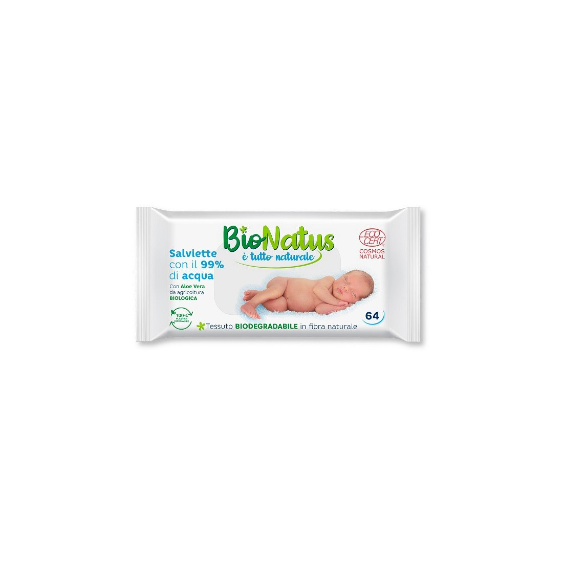 BIONATUS SALVIETTE 99% ACQUA