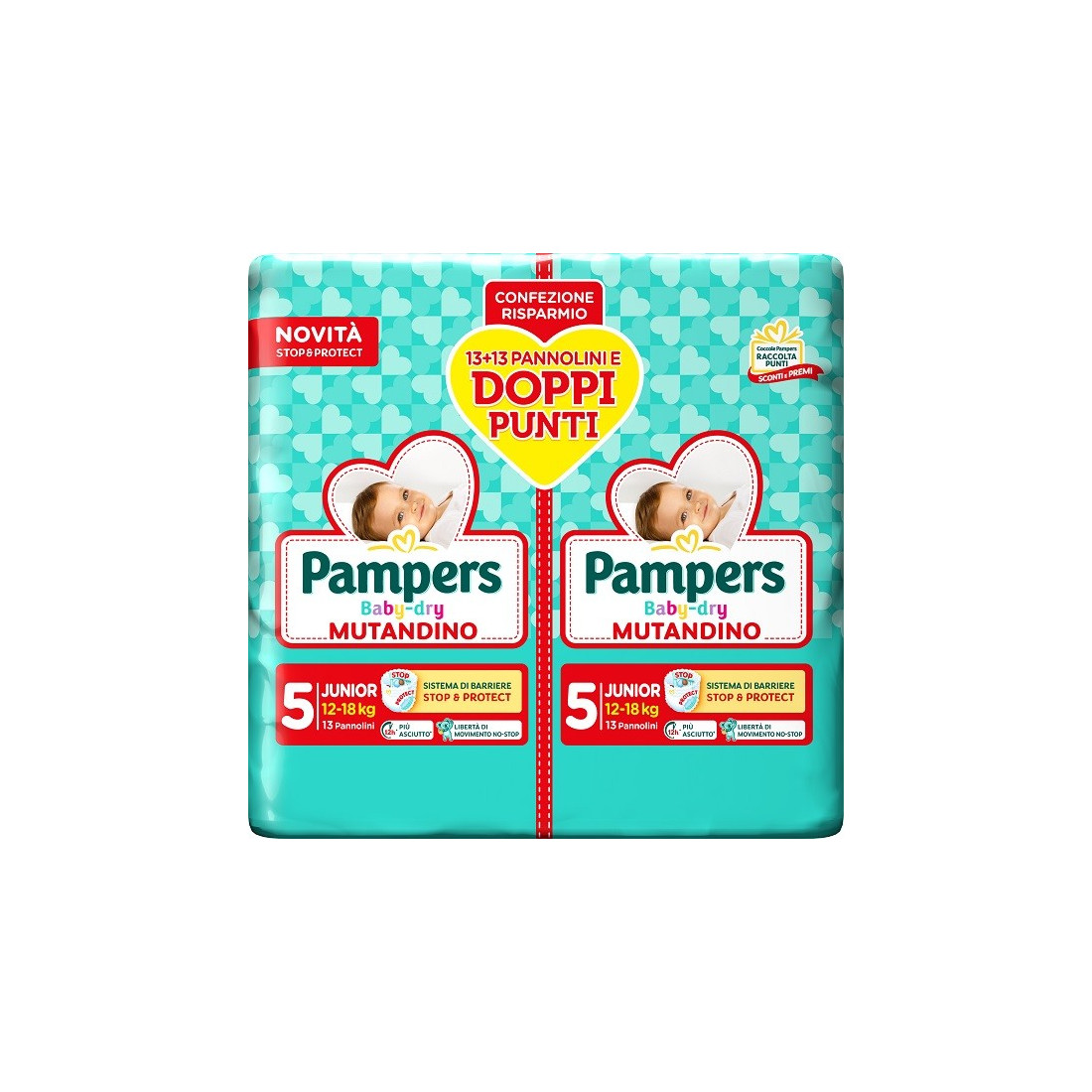 PAMPERS BD MUT JUNIOR DUO 26PZ