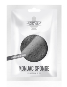 FDE KONJAC SPONGE CARBONE BAM