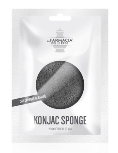FDE KONJAC SPONGE CARBONE BAM