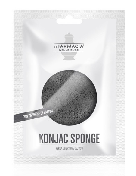 FDE KONJAC SPONGE CARBONE BAM
