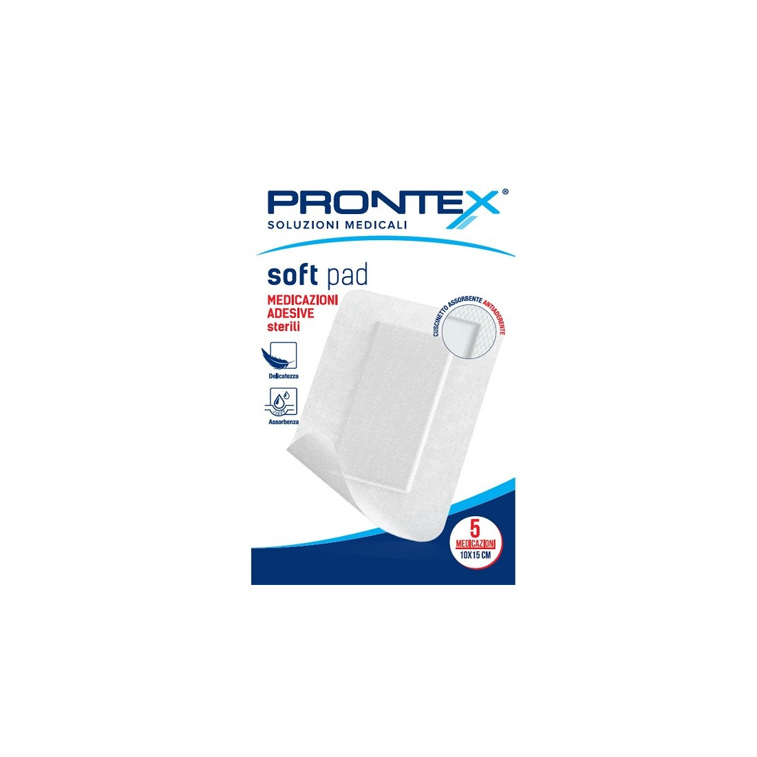PRONTEX SOFT PAD MEDIC 10X15