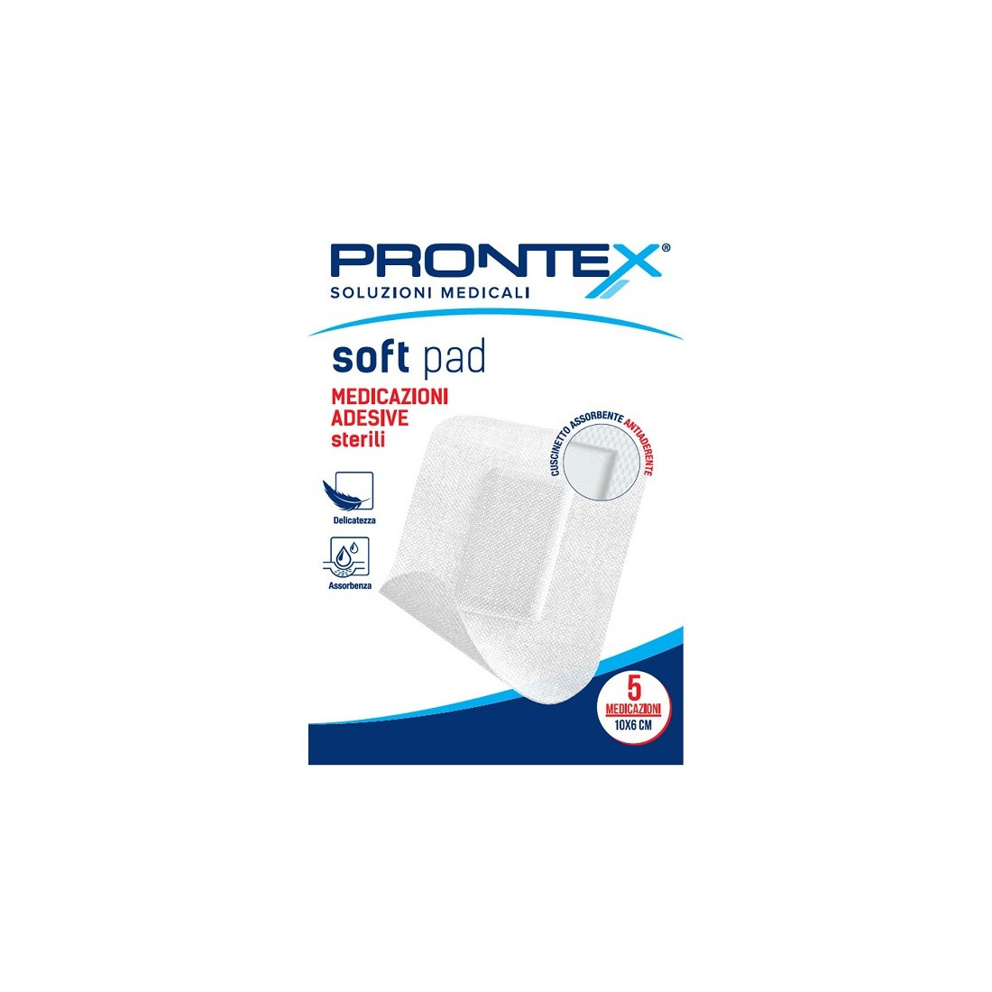 PRONTEX SOFT PAD MEDIC 10X6