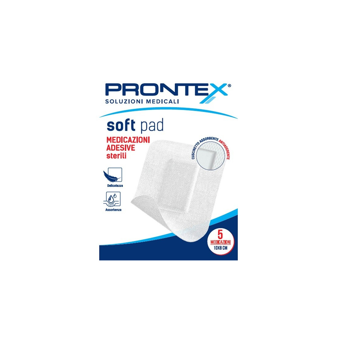 PRONTEX SOFT PAD MEDIC 10X8