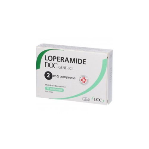 LOPERAMIDE DOC 15CPR 2MG