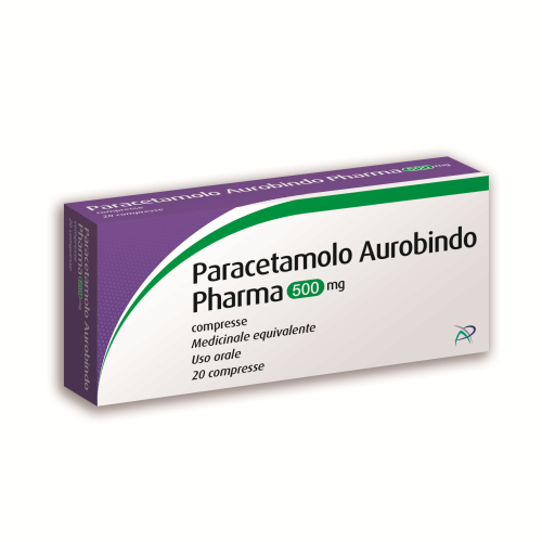 AUR 20CPR 500MG PARACETAM