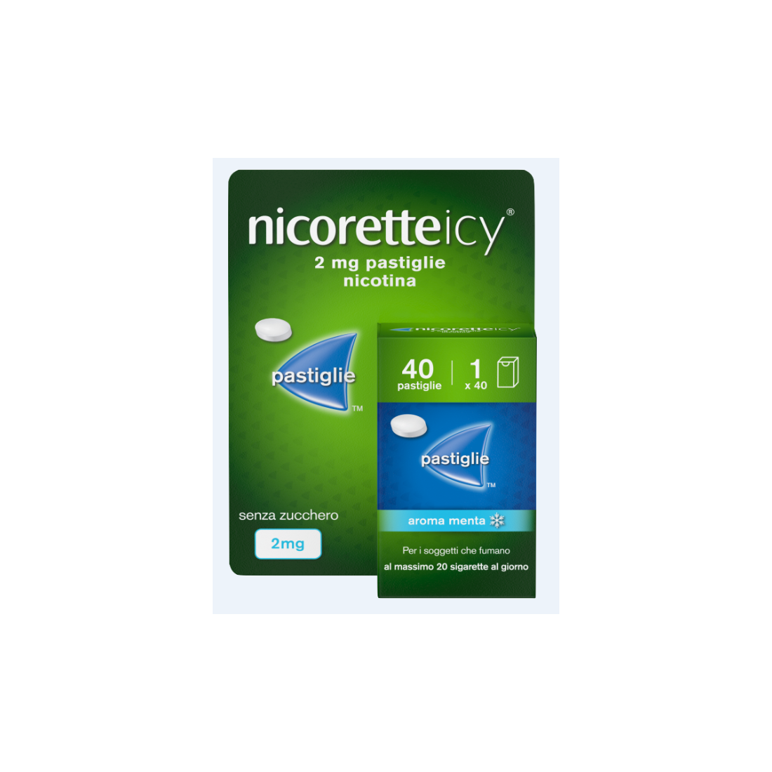 NICORETICY 40PAST 2MG