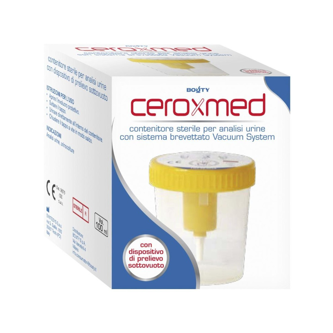 CEROXMED CONT URINA VACUUM SYS