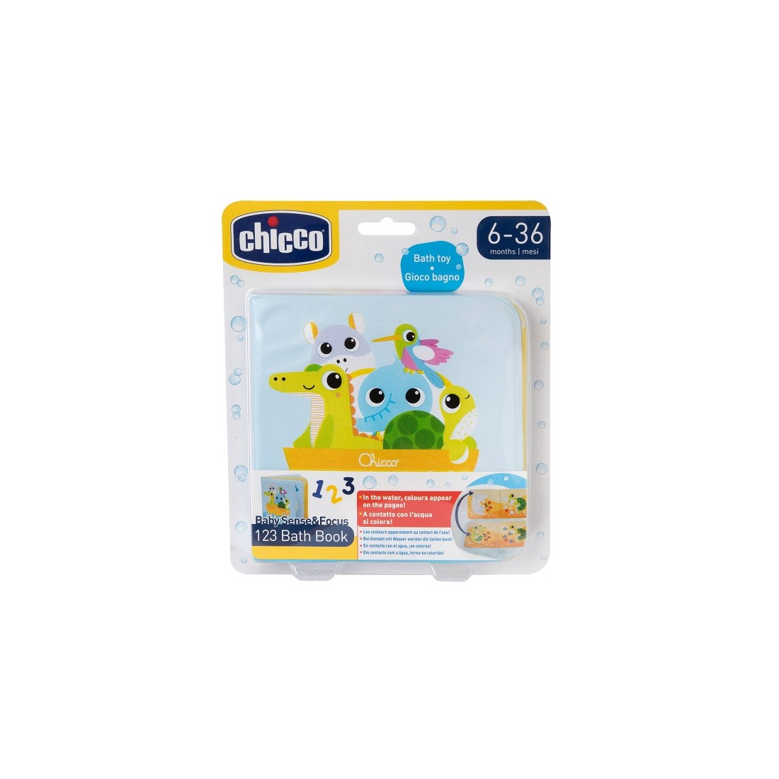 CHICCOGIOCO BSF 123 LIBRO BAGNO