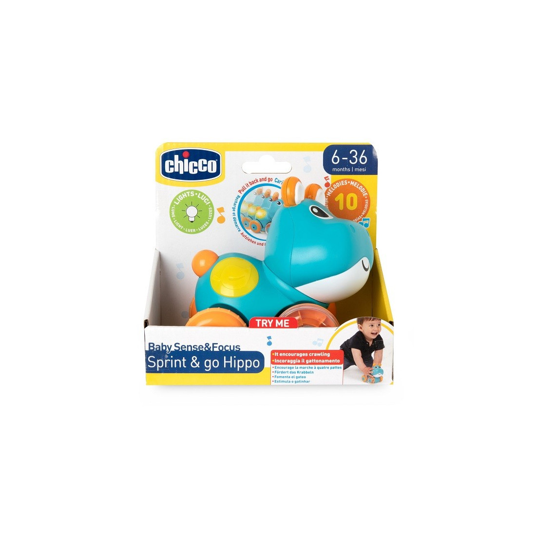 CHICCOGIOCO BSF HIPPO SPRINT&GO
