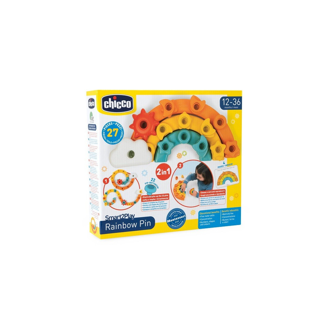 CHICCOGIOCO S2P ARCOBALENO 2IN1