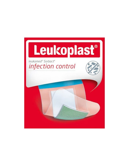 LEUKOMED SORBACT 8X10CM