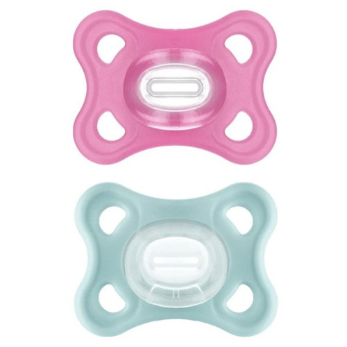 MAM COMFORT 3-12M SIL FEMM 2PZ