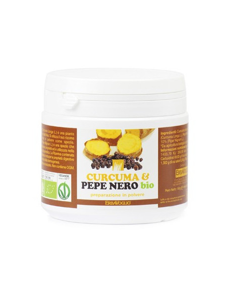 CURCUMA & PEPE NERO 150G