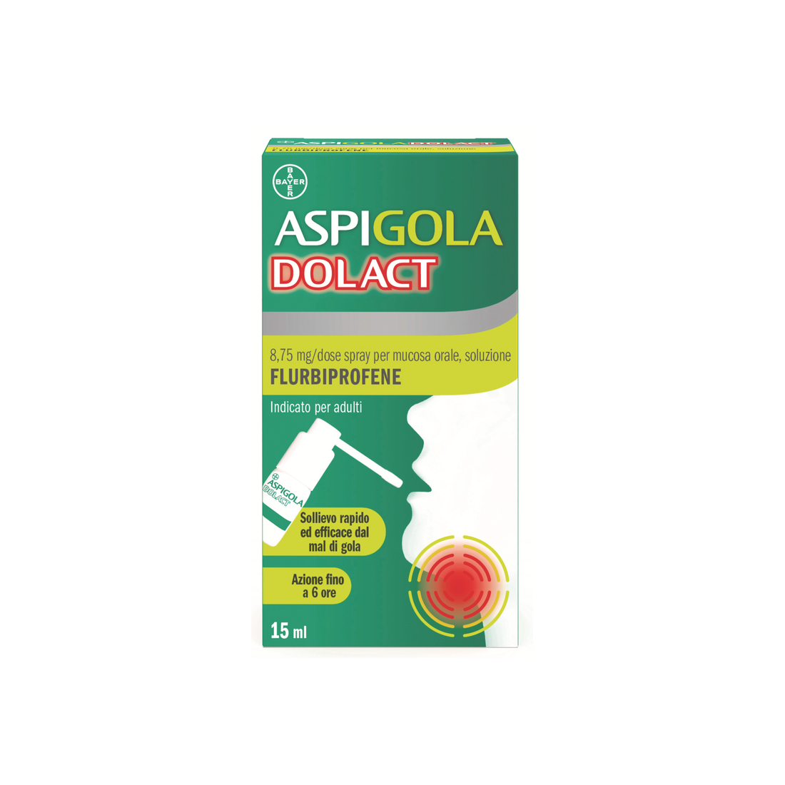 ASPIGOLADOLACT SPRAY 15ML