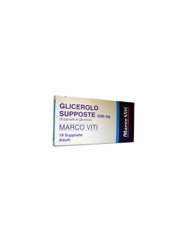 SUPPOSTE GLICERINA MV AD 18SUP