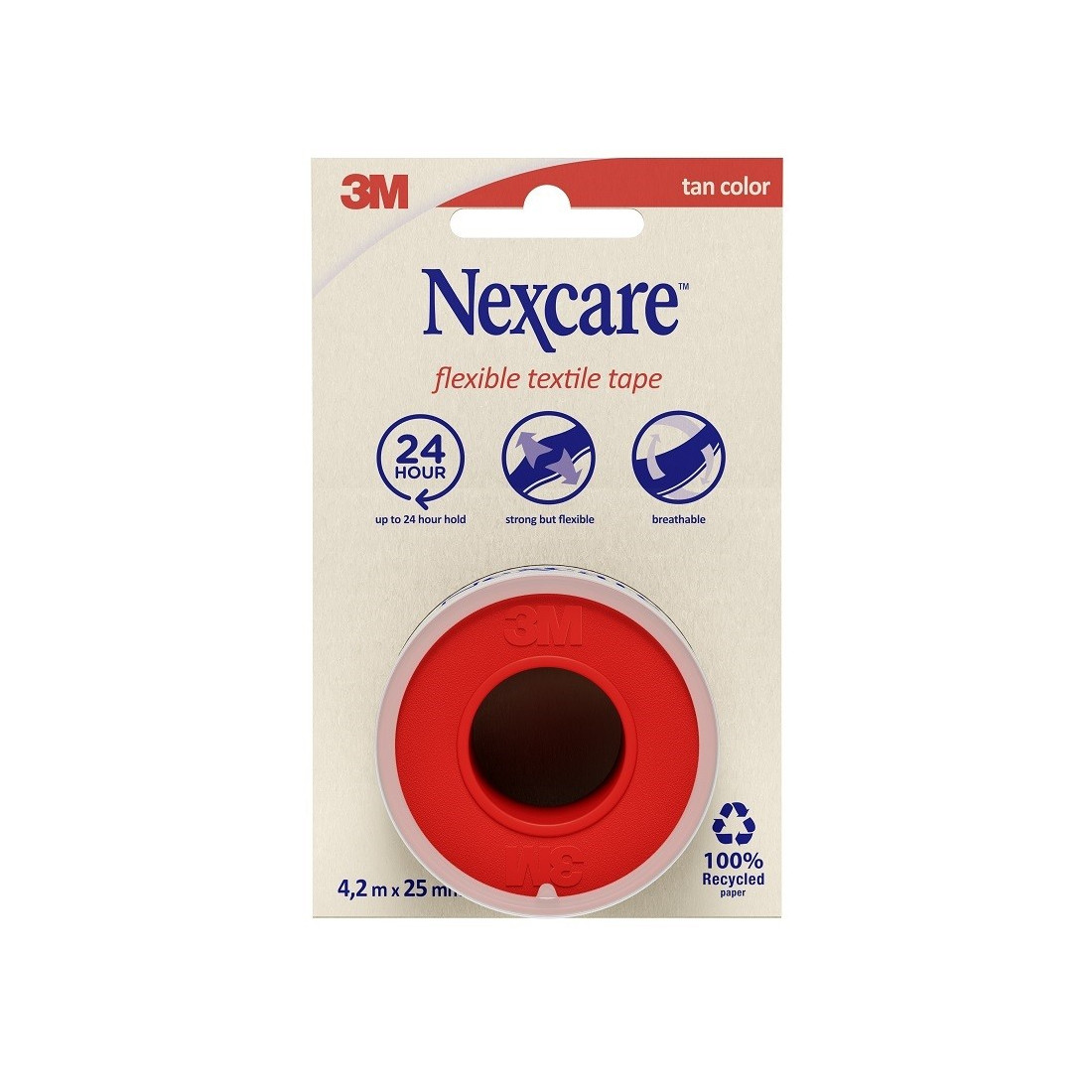NEXCARE FLEX TEXT TAPE 4,2X25