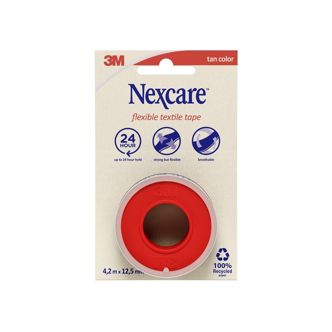 NEXCARE FLEX TEXT TAPE,2X12.5