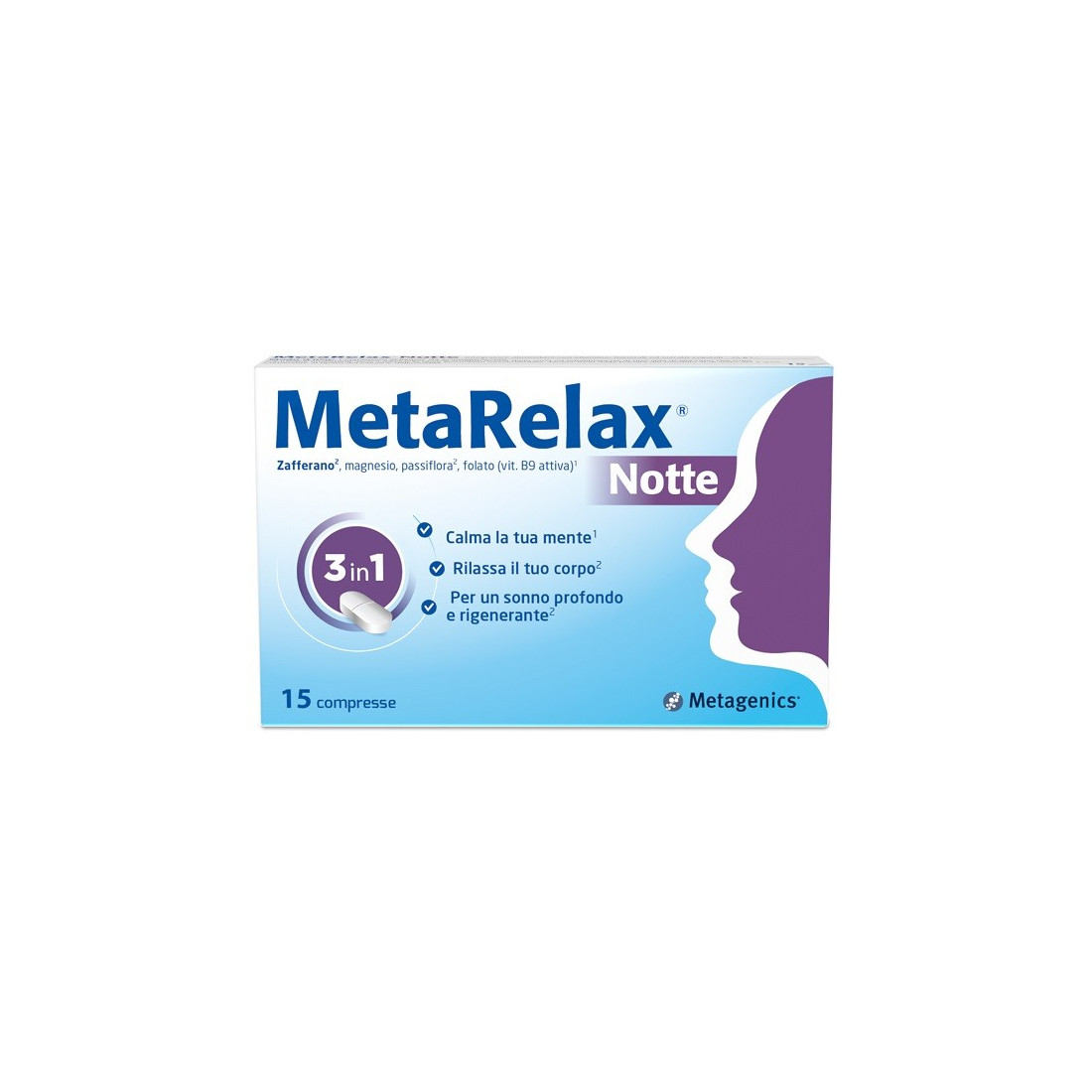 METARELAX NOTTE 15CPR