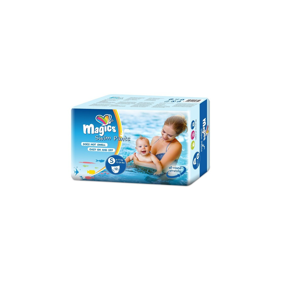 MAGICS SWIMPANTS SMALL 12PZ
